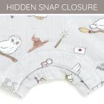 Hedwig Infant Romper for Baby Boys - Gray