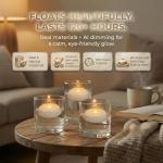 Flameless LED Floating Candles - 24 Pack