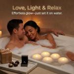 Flameless LED Floating Candles - 24 Pack