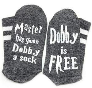Funny Dobby Socks - Master Has Given Dobby A Sock