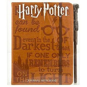 Harry Potter Wand Pen and Faux Leather Journal