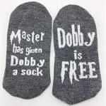 Funny Dobby Socks - Master Has Given Dobby A Sock