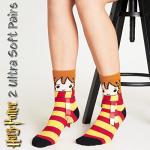 Gryffindor Cozy Fuzzy Slipper Socks for Women