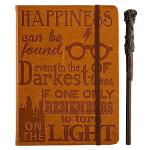 Harry Potter Wand Pen and Faux Leather Journal