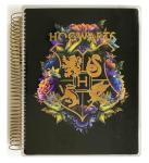 Harry Potter Floral Hogwarts Crest Undated Planner