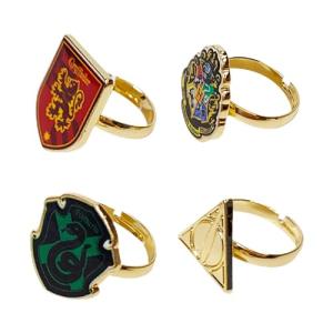 Harry Potter Themed Adjustable Ring Set for Girls
