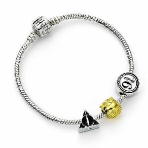 Harry Potter Silver Plated Bracelet with Charms