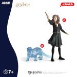Hermione and Patronus Otter Figurines Set