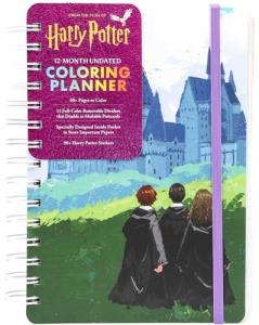 Harry Potter Undated Coloring Planner - 12 Months
