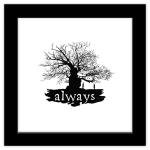 Harry Potter Always Wall Art Poster - Framed