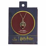 Gryffindor Lion Gemstone Pendant Necklace