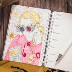 Harry Potter Undated Coloring Planner - 12 Months