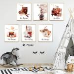 Harry Potter Watercolor Wall Art for Kids Room