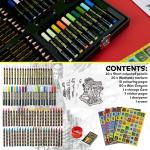 Harry Potter 130pcs Colored Pencils Art Set