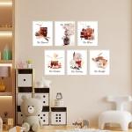 Harry Potter Watercolor Wall Art for Kids Room