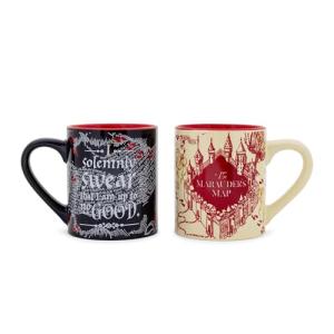 Harry Potter Marauder's Map Quotes Mug Set