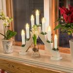 12-Pack Battery Operated LED Taper Candles