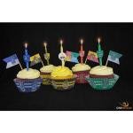 Harry Potter Candle Set with Logos (10 Pack)