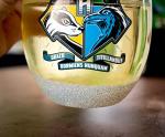 Hogwarts Animal Crests 20-Oz Stemless Wine Glass