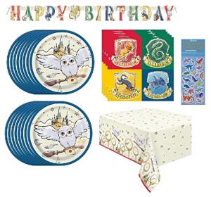 Harry Potter Birthday Party Supplies Bundle for Kids