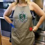 Slytherin Crest Apron with Pockets
