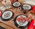 Hogwarts Crest Melamine Dinner Plates Set of 4