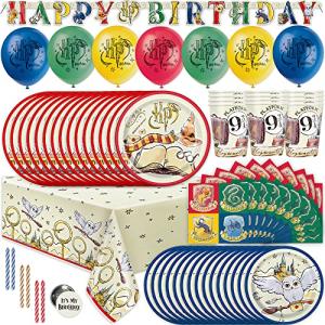 Harry Potter Birthday Party Decoration Set for 16