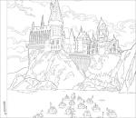 Harry Potter Watercolor Painting Set