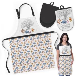 Harry Potter Kitchen Apron & Oven Mitt Set