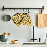 Funny Harry Potter Oven Mitts and Pot Holders Set