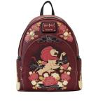 Gryffindor House Floral Tattoo Mini Backpack by Loungefly
