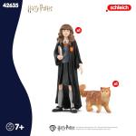 Hermione Granger & Crookshanks Collectible Figurines - Harry Potter