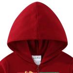 Harry Potter Hogwarts Kids Red Fleece Hoodie