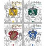 Harry Potter Official House Coloring Books Set