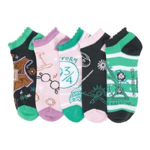 Harry Potter Icons 5-Pack Ankle Socks for Women
