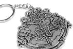 Harry Potter Hogwarts Crest 3-Inch Diecast Keychain