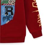 Harry Potter Hogwarts Kids Red Fleece Hoodie