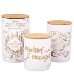 Harry Potter Marauder's Map Canister Set – 3 Pieces