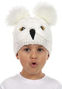 Hedwig Owl Knit Beanie Hat for Toddlers