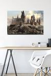 Harry Potter Hogwarts at Sunrise Wall Poster