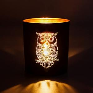 Harry Potter Owl Candle Holders - Vintage Glass