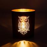 Harry Potter Owl Candle Holders - Vintage Glass
