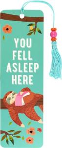 Magical 'You Fell Asleep Here' Beaded Bookmark