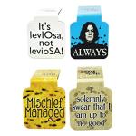 Harry Potter Magnetic Page-Top Bookmarks Set of 4