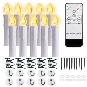 10 PCS LED Window Candles for Harry Potter Fans