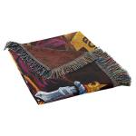 Gryffindor Shield Woven Tapestry Throw Blanket