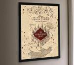 Harry Potter Marauders Map Wall Art – Mischief Managed