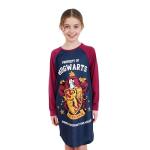 Gryffindor Girls' Long Sleeve Nightgown