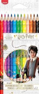 Harry Potter 12 Coloring Pencils in Cardboard Case