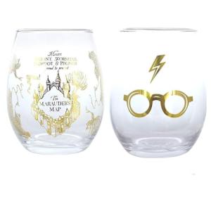 Harry Potter Stemless Wine Glasses Set - 20oz